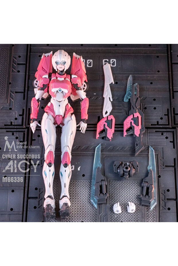 مجموعة تجميع نماذج تحويل أرسي M66337 سحر لا نهائي M66337 صياد أسود، شخصيات سي المتحركة