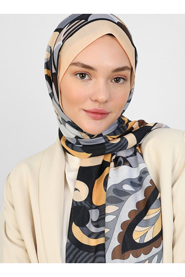 Soft Bliss Shawl - Multicolor - V41 - - 2