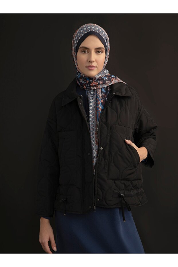 Ethnic Patterned Soft Shawl - Multicolored - V6 - - 5