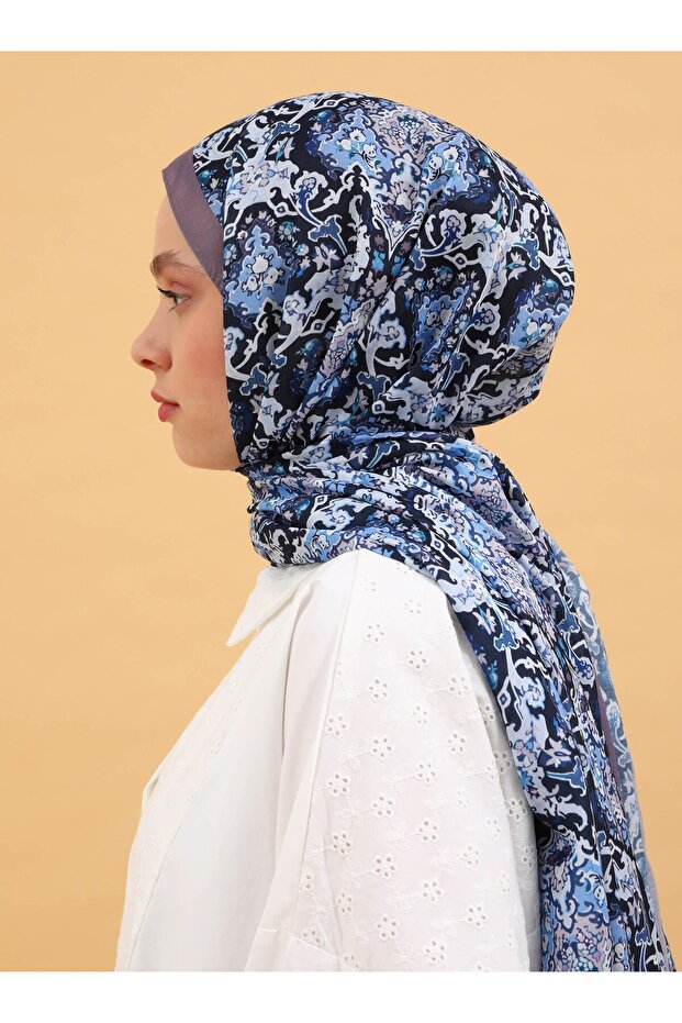 شال ناعم بنمط عرقي - متعدد الألوان - V05 - - 4