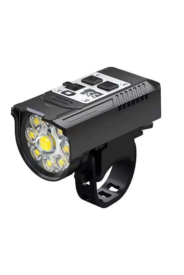 Bicycle Flashlight L-S75, 9 LEDs, Light Sensor - 2
