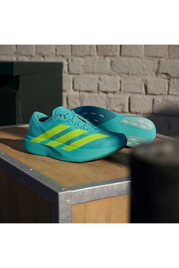Adizero Evo Sl M Erkek Mavi Koşu Ayakkabısı JS4506 - 5