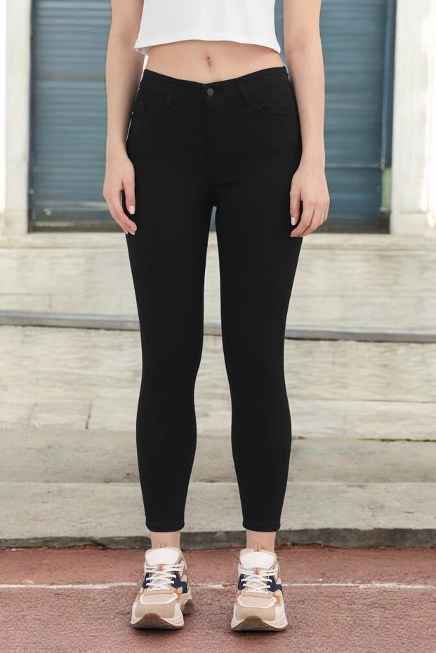 Women's Lycra High Waist Skinny Jeans