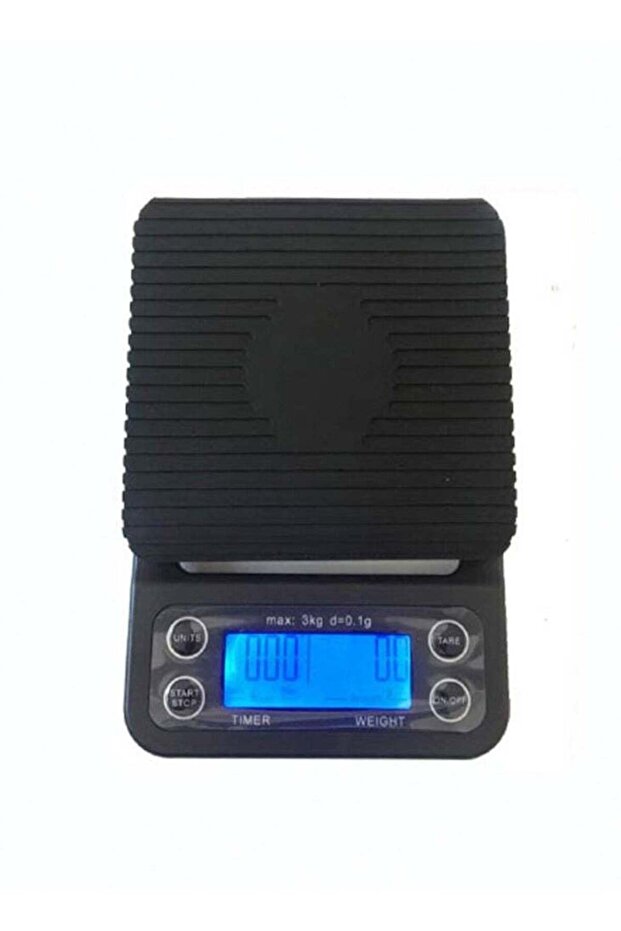Max Digital Coffee Scale, Black - 1