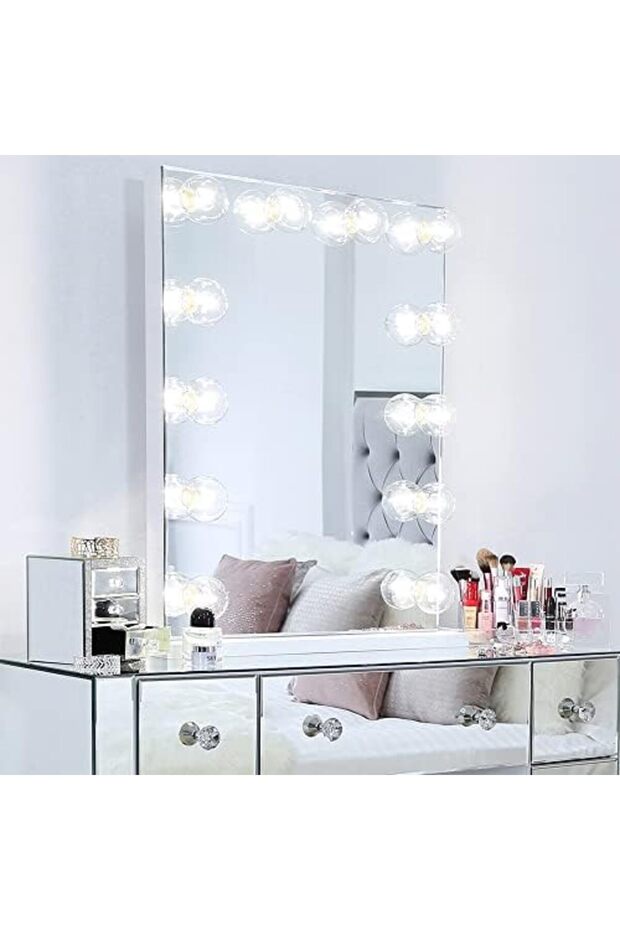 Mirror with Makeup Lights