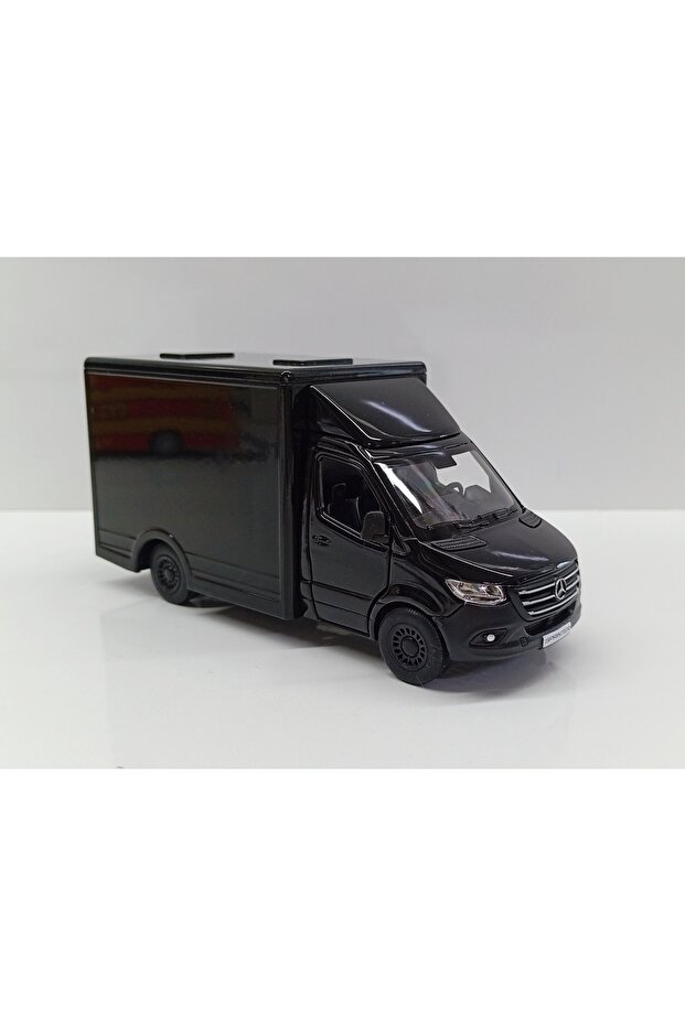 Dianomi 1 48 Sprinter Pickup Truck Black 14 cm Pull and Drop Framed Model