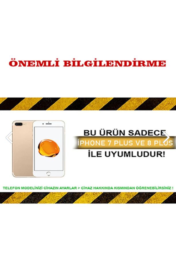 Iphone 7 Plus ve 8 Plus (5.5 inç) Uyumlu Casefity Aynalı Kılıf Sevimli Karışık Desenli Kapak - 2
