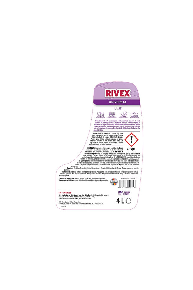 Detergent universal Casa Liliac, 4l - 2