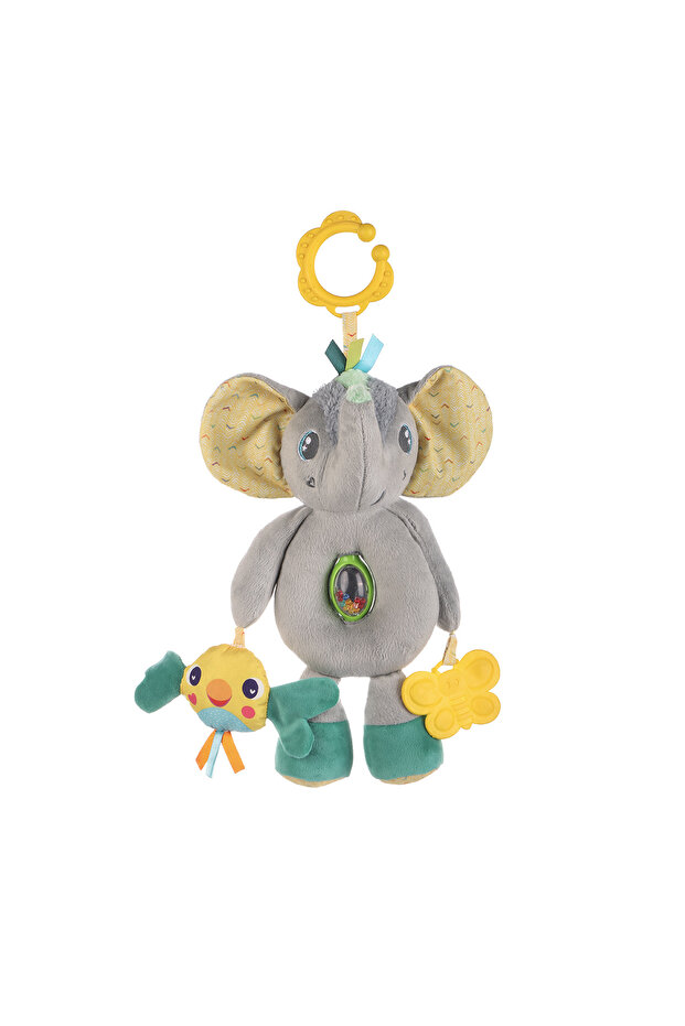 Sevimli Fil Puset Oyuncağı - 1