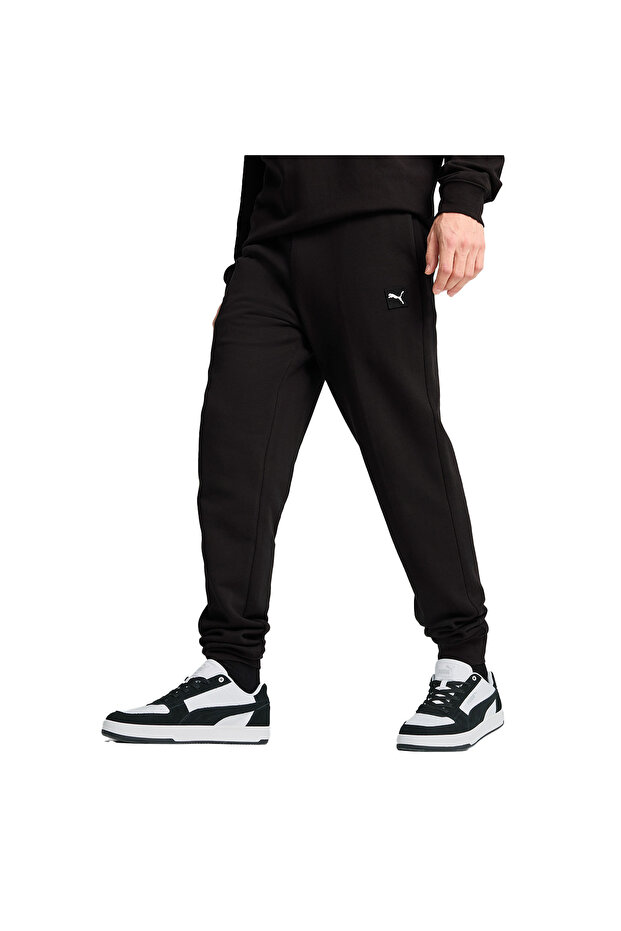 Ess Elevated Erkek Siyah Günlük Stil Eşofman Altı 68472901 - 1