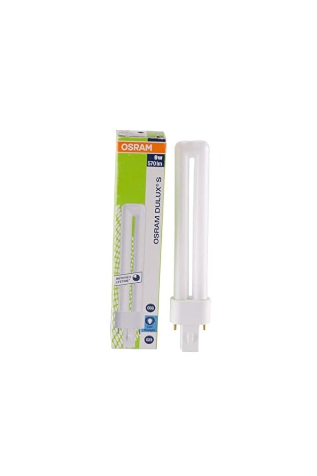 Osram G23 Dulux S CFL Bulb Lamp - 9W, White