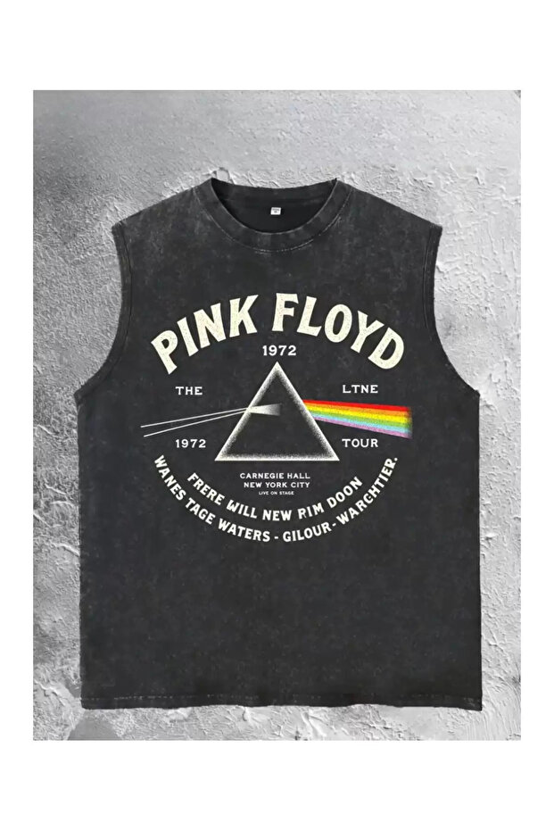 Pink Floyd Printed Washable Unisex Oversize Undershirt