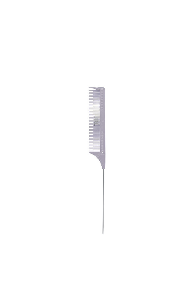 Teasing Comb Fine Tip Volumizing Crepe Comb J103 Lilac