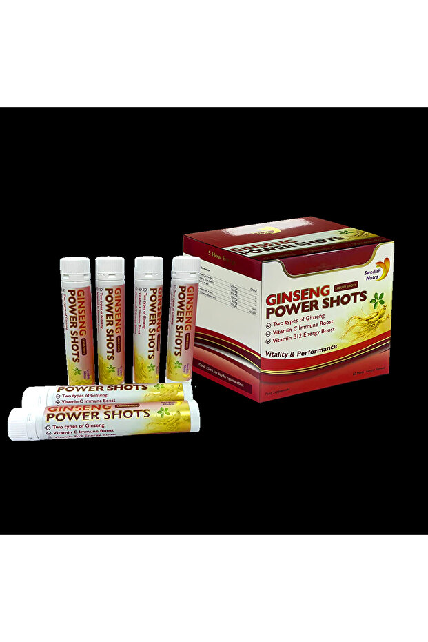 Sn Ginseng Power Shots Boost Energy and Vitality, 25 Ml, 20'S - 1