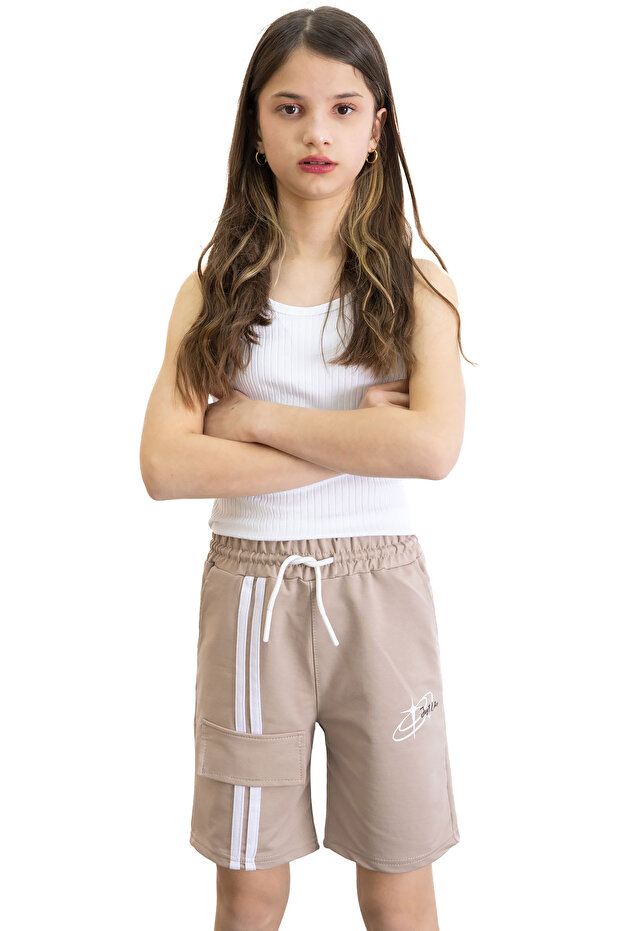Brown Girl's Shorts 20756