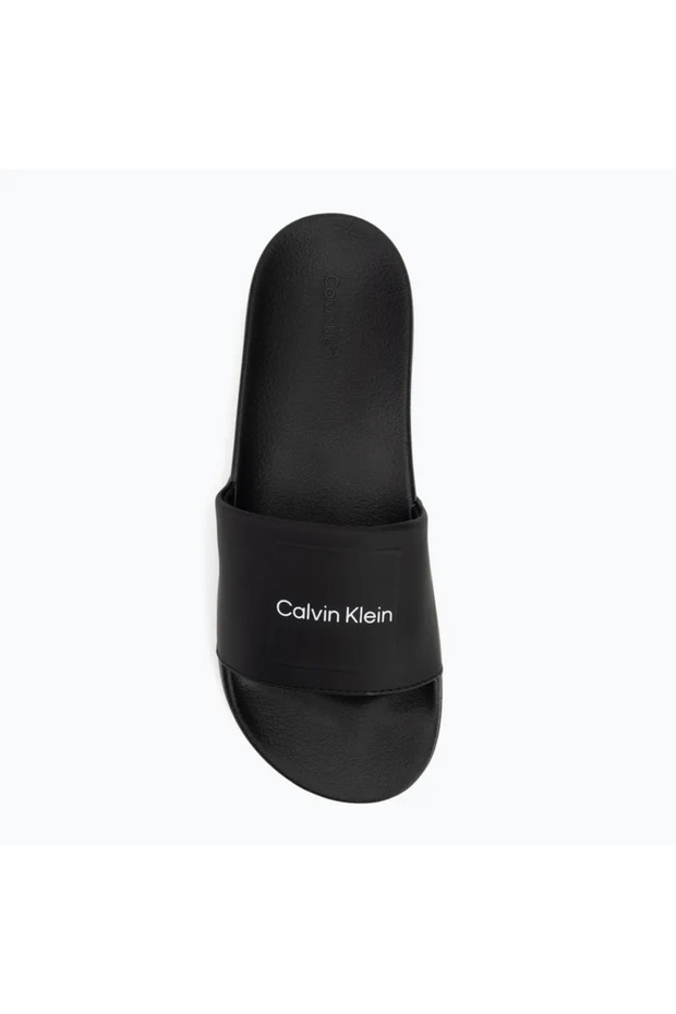 Siyah Plaj Terliği POOL SLIDE W/ CK SQUARE - 5