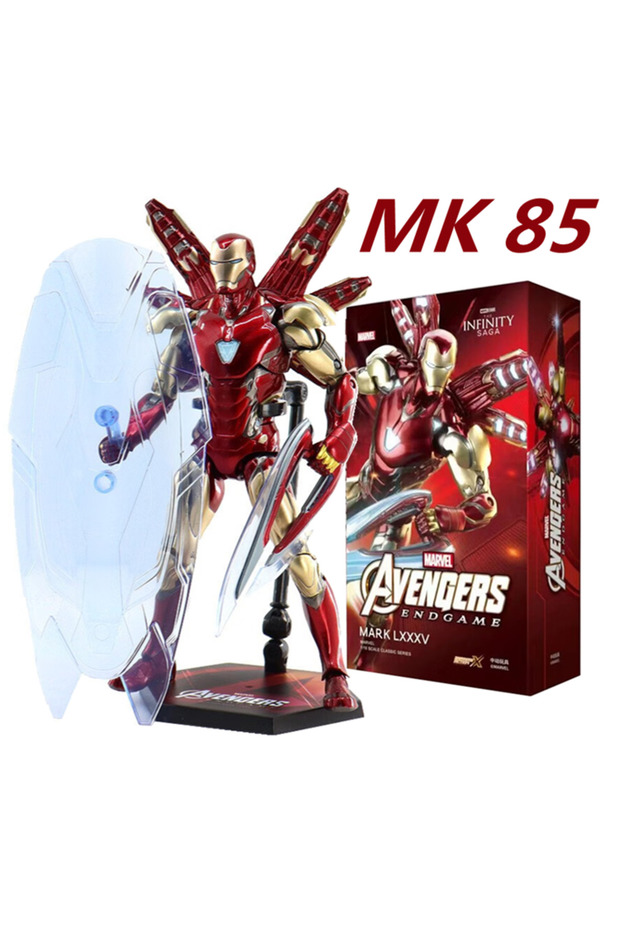 ZD MK85 ZD Toys Iron Man Series Joint Movable MK1 MK2 MK3 MK4 MK5 MK6 MK7 MK42 MK43 MK50 Movie Actio - 1