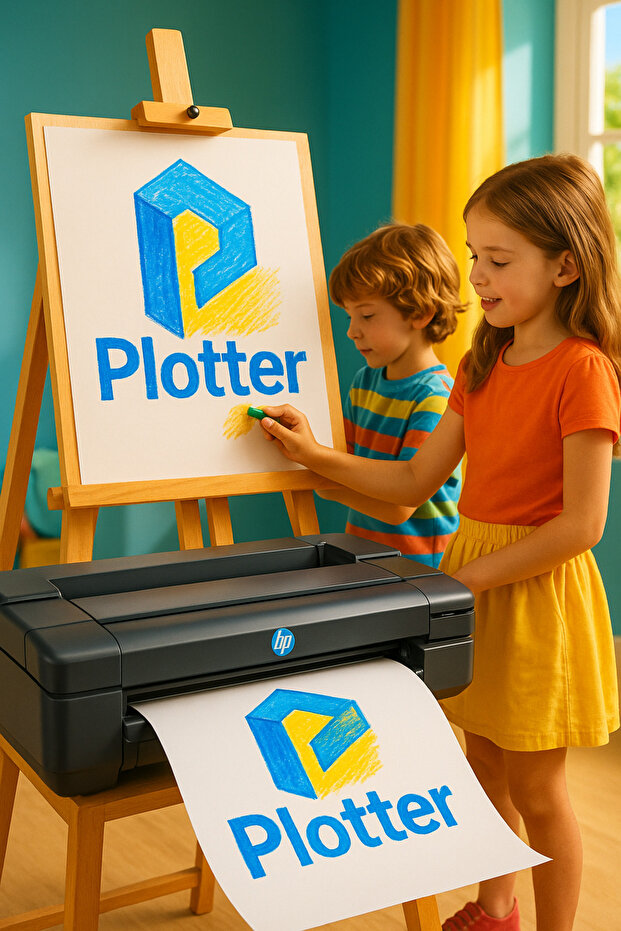 Plotter Kağıtları - 310mm x 50mt - Mat Rulo Resim Kağıdı 80gr. | Plotter Dijital - 2