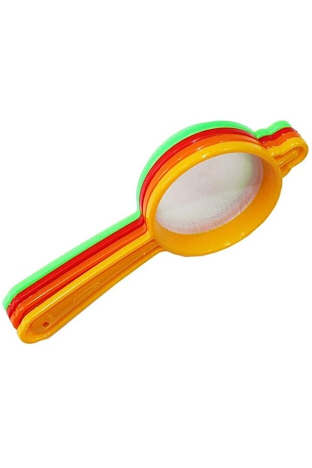 Plastic Tea and Coffee Strainers, Multicolour (Set of 4) Colour May Vary