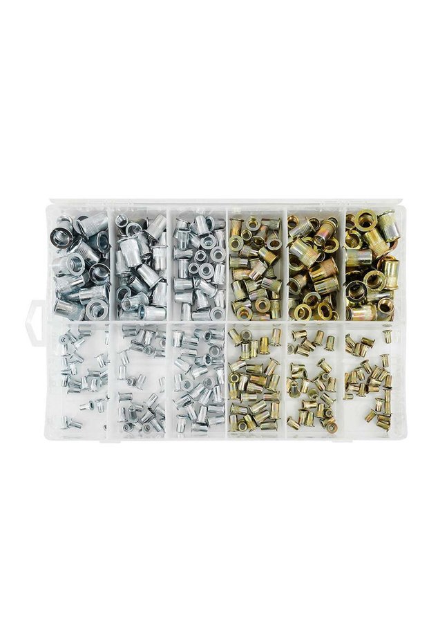 RIVET NUTS SET M3-M10, 300 PIECES