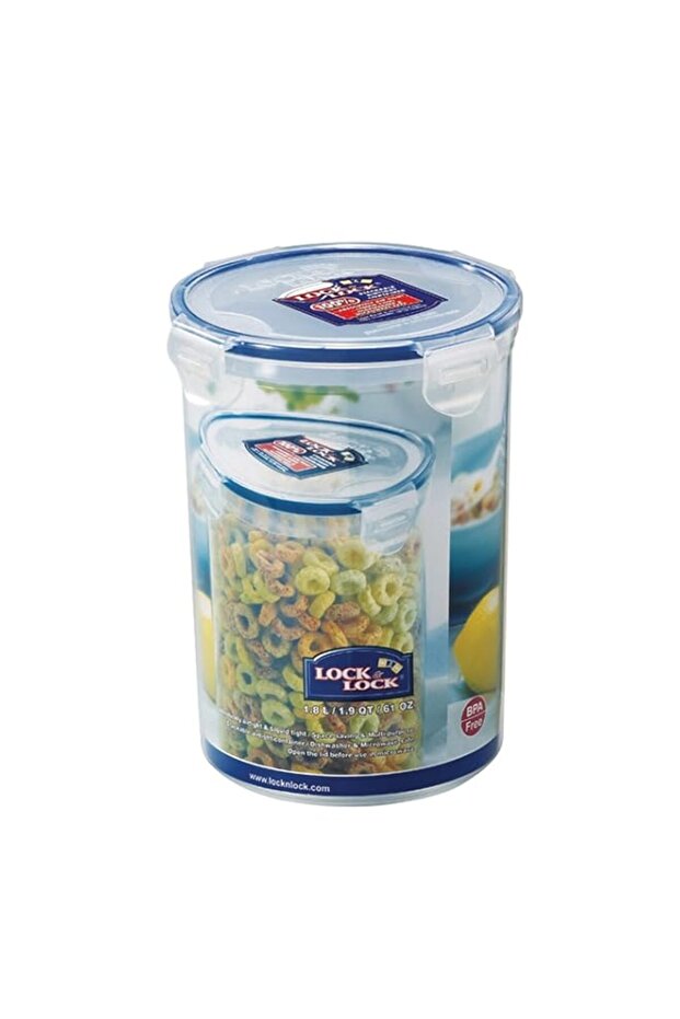 LocknLock Cylindrical Food Container - 1.8 L
