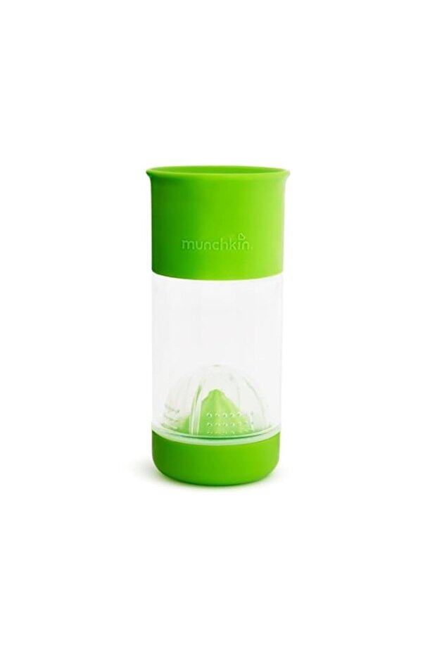 Munchkin Miracle 360 Fruit Infuser Cup, 14Oz, Green