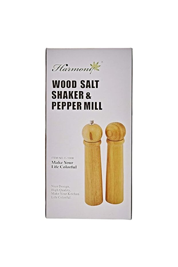 Harmony Mills & Shakers - 2 Pieces - Brown
