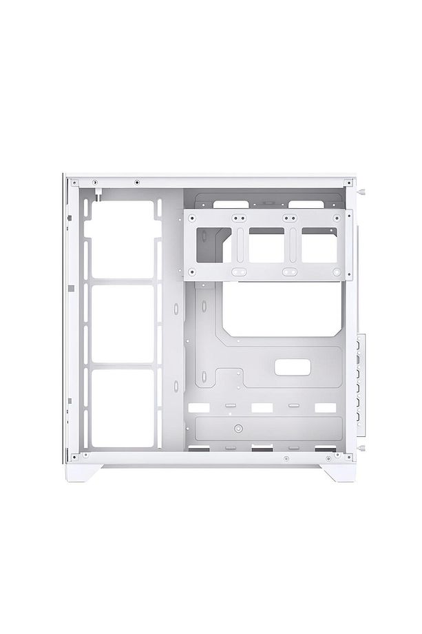 Subzero Plus 7 x Argb Fan Uzaktan Kumanda Midi Tower Atx Beyaz Oyuncu Kasası - 6