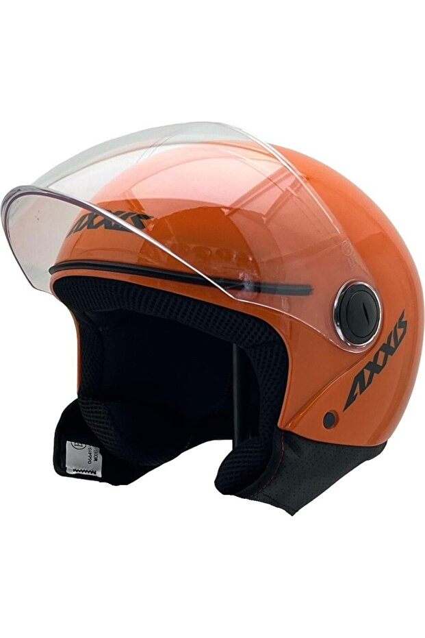 SQUARE S SOLID A8 GLOSS PINK YARIM KASK - 4