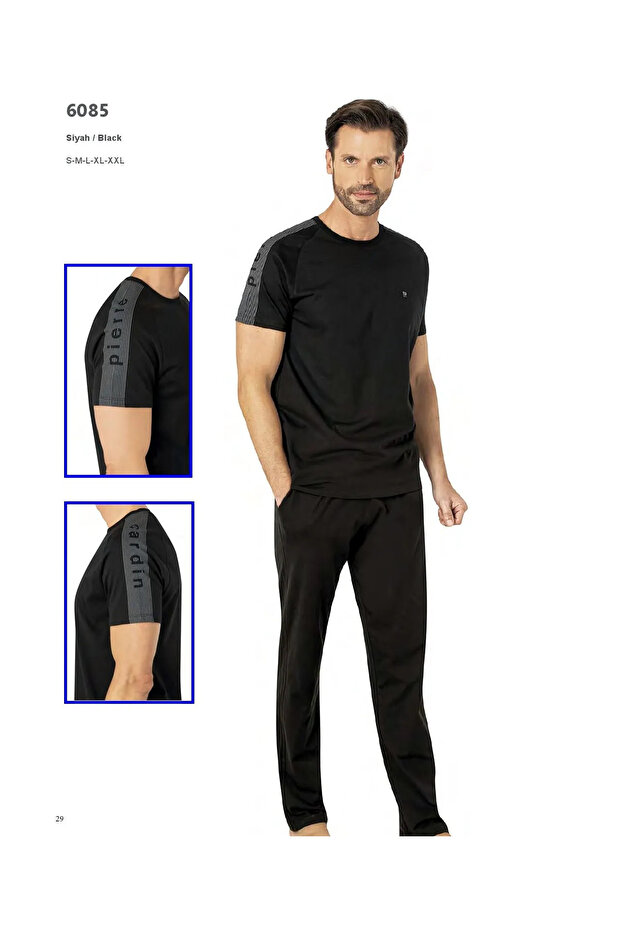 6085 Men's Combed Cotton Pajama 25Y