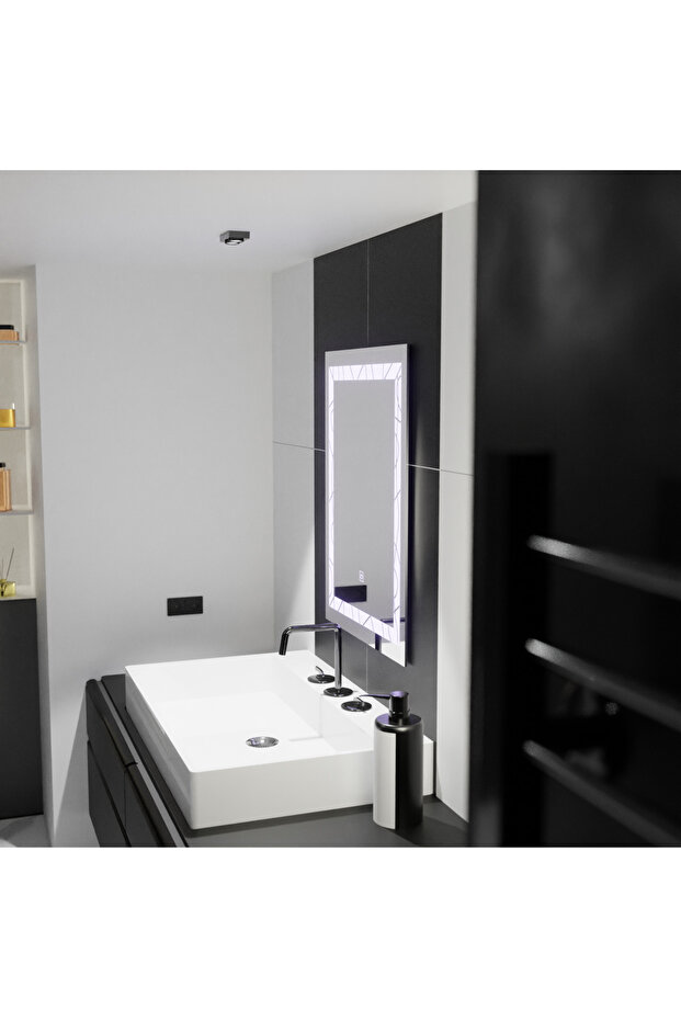 Oglinda LED Rectangulara, 60x80cm, Deco Frame Basic Touch - 3