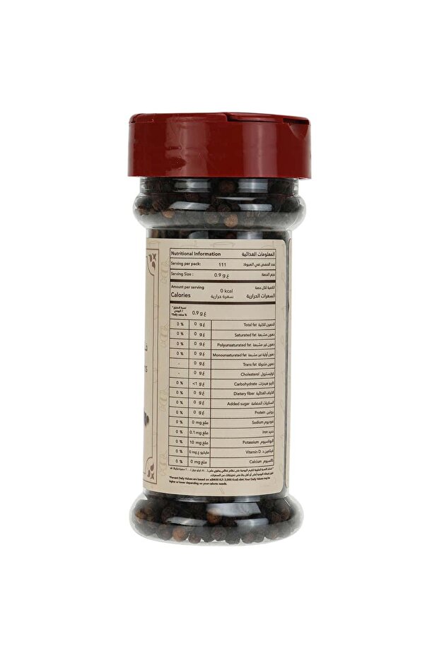 100% Black Pepper Corns 100g - 2