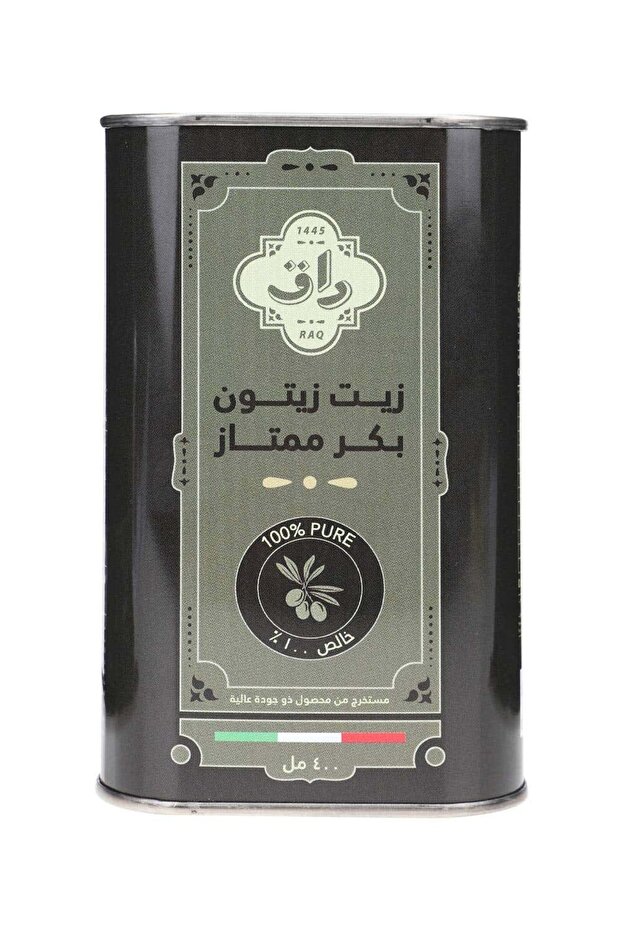 زيت زيتون بكر ممتاز علبة 400 مل - 2