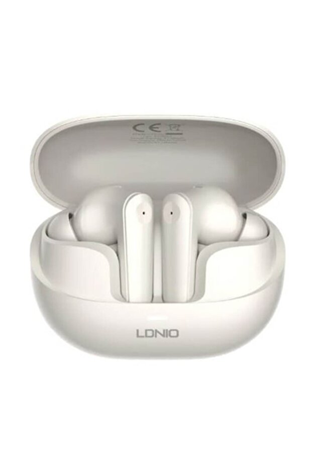 Wireless Headphones, Noise Isolation, T05, Up to 7 Hours Autonomy, Bluetooth 5.3, White - 1