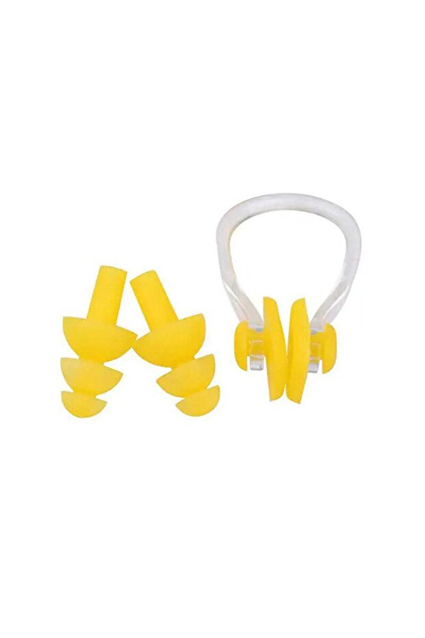 مجموعة حمام السباحة لسدادات الأذن والأنف - 4