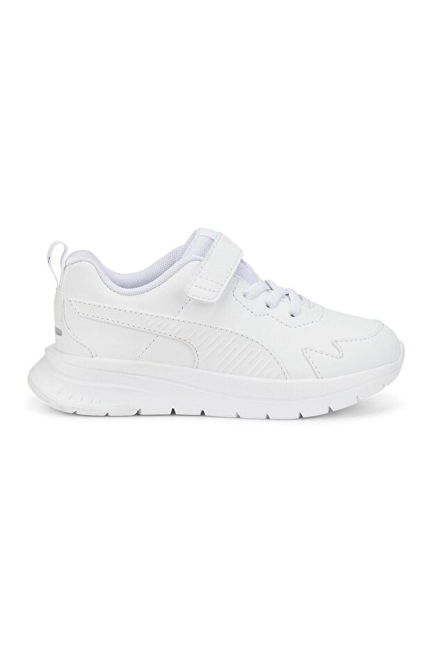 حذاء Evolve Run SL AC+ PS من Puma للأطفال، مخصص للجري، باللون الأبيض