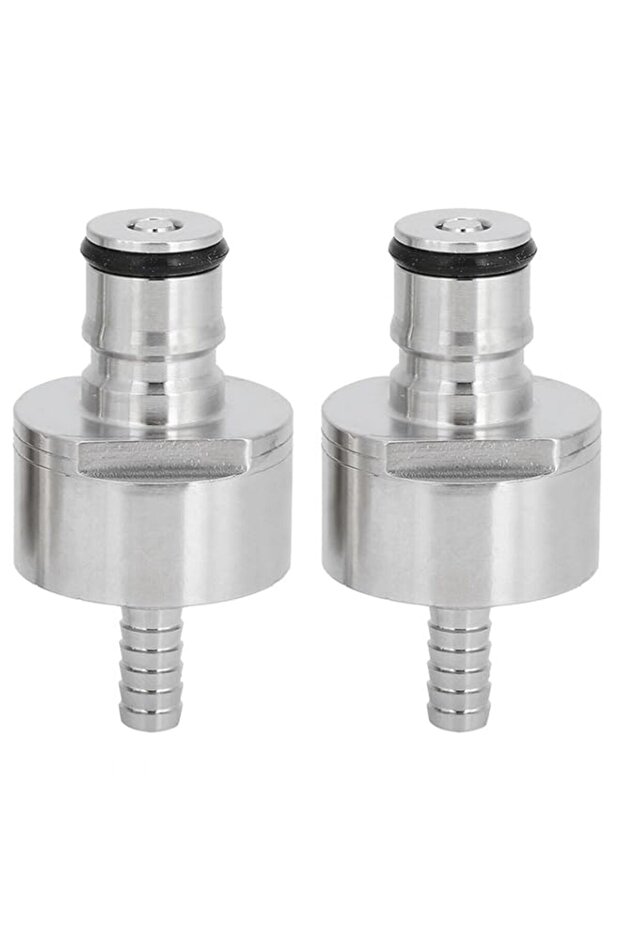 01 Carbonation With 5/16In Barb, Portable Stainless Carbonation , 2Pcs for Drink Bottle Pets Home Bottle