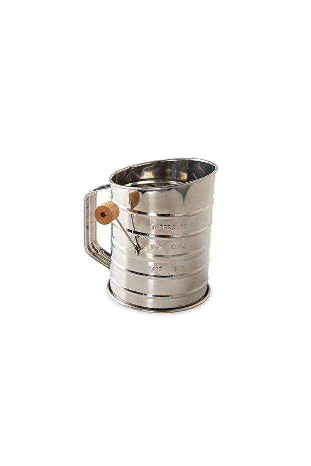 Nordic Ware Flour Sifter, 3-Cup, Stainless Steel
