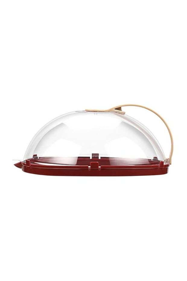 Excefore Microwave Splatter Cover Vented for Food, Transparent Adjustable Vented Guard with Steam T
