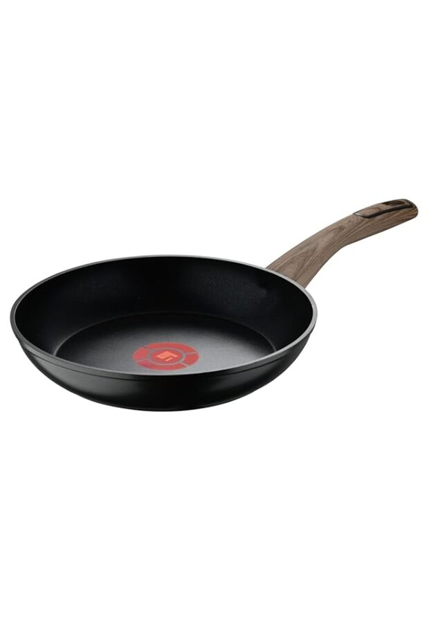 BERGNER ULTIMATE TX FORGED ALUMINUM FRYPAN 24CM WITH HEATDOT TECHNOLOGY, INDUCTION BOTTOM, GREY COL