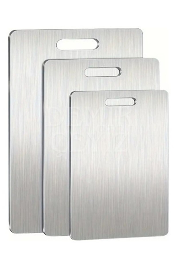 Dmr Life 3 Size 18/10 Stainless Steel Antibacterial Cutting Board |   Buy 3 Pay 2 Deal! - 1