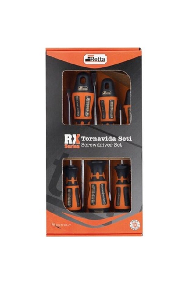 RX Serisi 6 Parça Tornavida Seti - 3