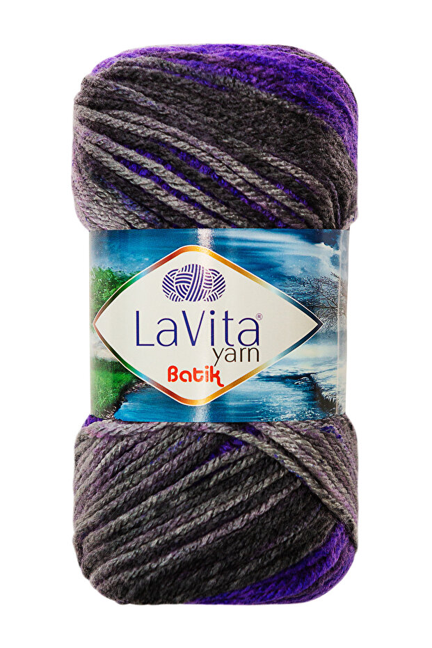 Batik Hand Knitting Yarn 100% Acrylic 100Gr (Dg09 Elegant)