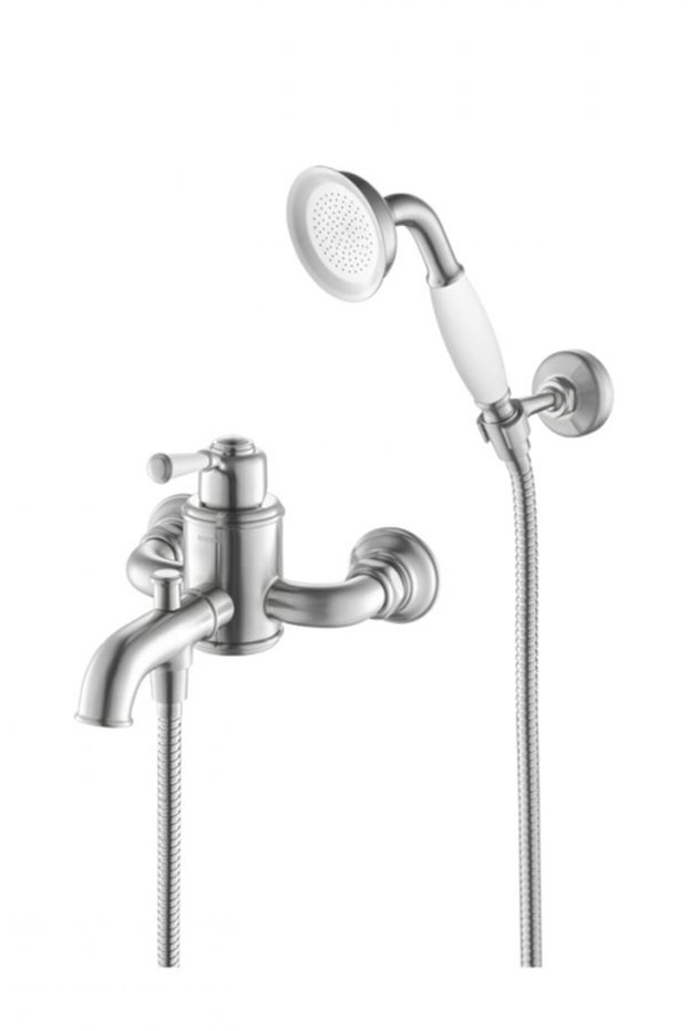 Burlington Bathroom Faucet and Hand Shower Set Chrome 1004-0030