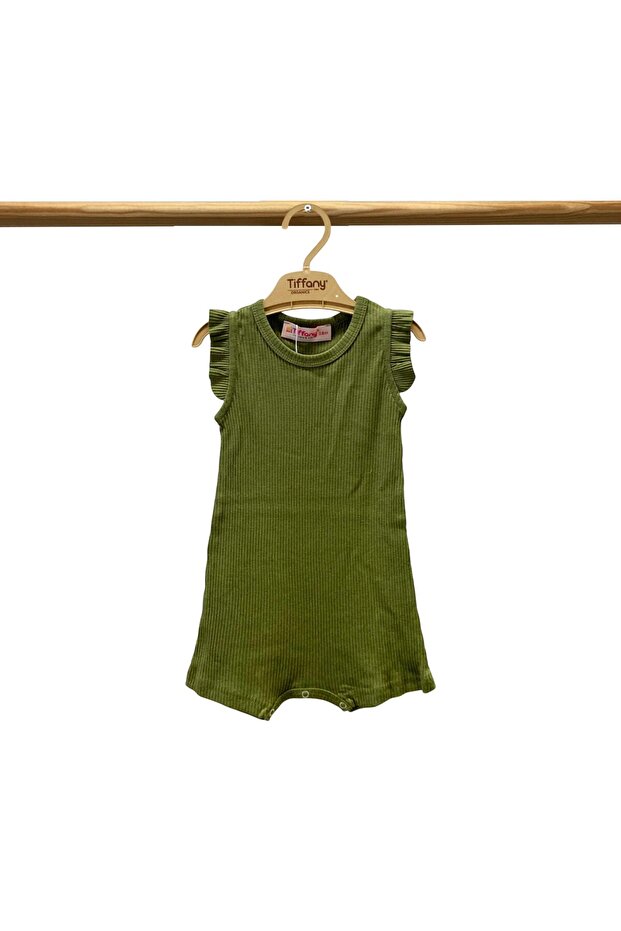 Tiffany Baby Organic Theme Frilly Rompy 88089