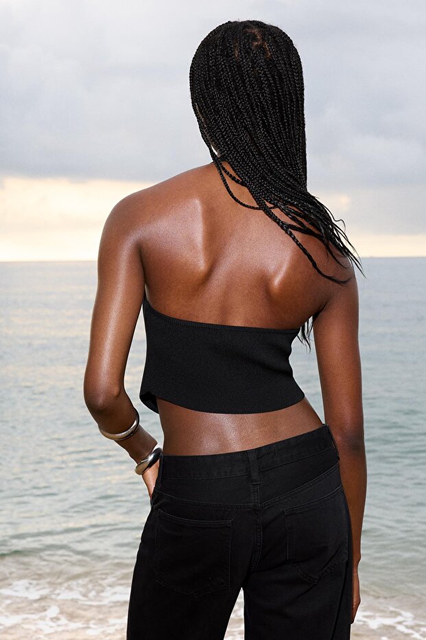 Halter yaka yelek - 4