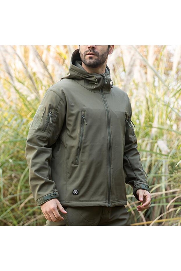 Softshell Jacket with Lined Wool 'Shellpower' - 7