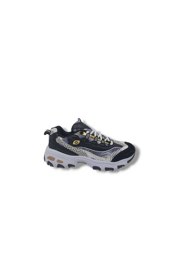Solazer 0490 Women's Black Sneakers Sports Shoes