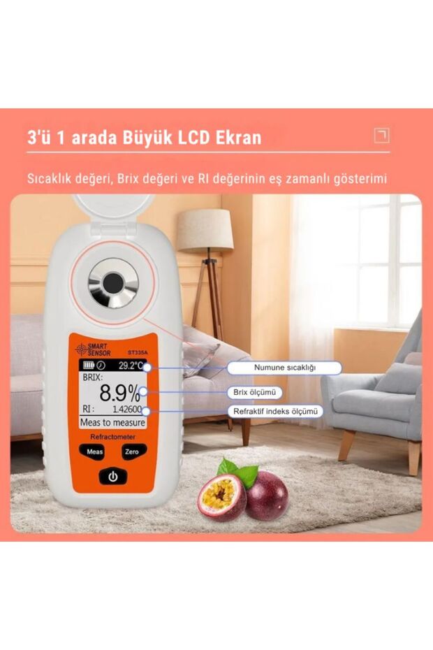ST335A Dijital Refraktometre 0-35 Brix - 4
