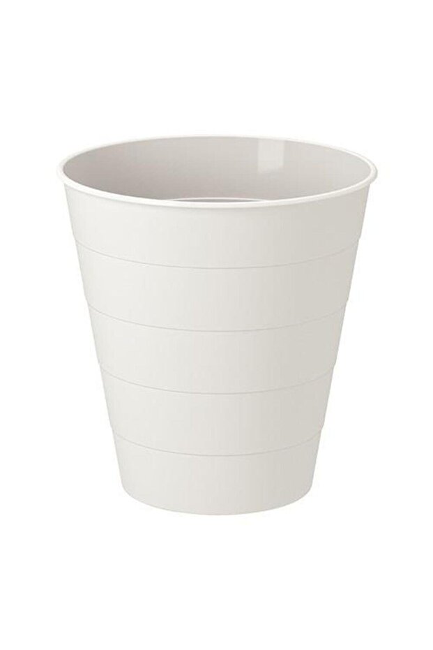 سلة المهملات باللون الأبيض - 3